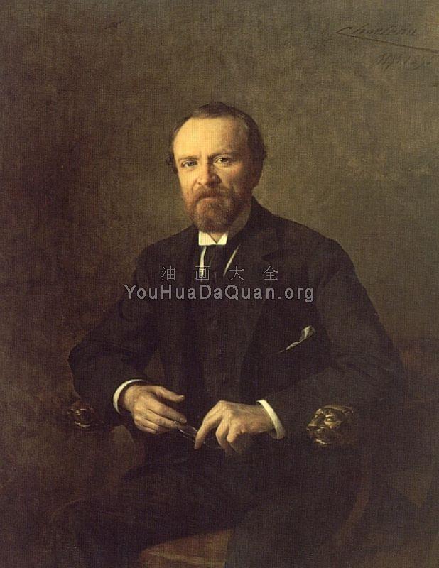 Portrait of Henry Phipps - 西奥博德·沙特朗